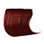 baratos Franjas-Rosa Roxo Vermelho Rosa claro Violeta Vermelho Vinho Reto Franja 0.2kg Cabelo Sintético Pedaço de cabelo Alongamento Reto