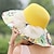 economico Cappelli di paglia-Per donna Cappello Cappello di paglia Giallo Rosa Cachi Vacanze / Estate / Collage
