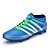 olcso Focicipők-Férfi Futball cipők Légáteresztő Csúszásgátló Anti-Shake Viseletbiztos Rövidszárú Futball Fekete Zöldesfekete Zöld Tintakék