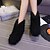 cheap Women&#039;s Boots-Women&#039;s Boots Spring Fall Winter Other Fur Outdoor Office &amp; Career Dress Casual Party &amp; Evening Flat Heel Black Gray Other