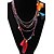 abordables Collares-Mujer Turquesa Collares de cadena Collar de hebras Con Cuentas Borlas Pom pom Pluma damas Borla Bohemio Nativo americano Resina Pluma Legierung Colores Surtidos Negro Azul Gargantillas Joyas Para