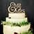 お買い得  ウェディングデコレーション-ケーキ用小物 ウッド 結婚式の装飾 誕生日 / ウェディングパーティー 春 / 夏 / 秋