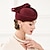 cheap Party Hats-Kentucky Derby Hats Wool Wedding Special Occasion Vintage With Bowknot Headpiece Headwear Horse Race Melbourne Cup