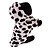 halpa Koiran vaatteet-Koira Takit Leopardi Rento / arki Talvi Koiran vaatteet Valkoinen / musta Asu Teryleeni