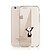 Χαμηλού Κόστους ΘΗΚΕΣ ΤΗΛΕΦΩΝΟΥ &amp; Προστατευτικά οθόνης-tok Για Apple iPhone 7 / iPhone 6 / Θήκη iPhone 5 Διαφανής / Με σχέδια Πίσω Κάλυμμα Παίζοντας με το λογότυπο της Apple Μαλακή TPU για iPhone 7 Plus / iPhone 7 / iPhone 6s Plus