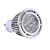 זול נורות תאורה-YWXLIGHT® 10pcs תאורת ספוט לד 450-500 lm GU10 5 LED חרוזים SMD 3030 דקורטיבי לבן חם לבן קר 85-265 V / עשרה חלקים / RoHs