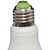 Недорогие Лампы-Круглые LED лампы 700 lm E26 / E27 A60(A19) 1 Светодиодные бусины Integrate LED Тёплый белый 100-240 V / 1 шт. / RoHs