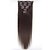 cheap Clip in Hair Extensions-Clip In Human Hair Extensions Straight Human Hair Platinum Blonde
