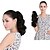 cheap Ponytails-high quality synthetic stylish ponytail extension wavy claw ponytail pieces