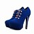 cheap Women&#039;s Heels-Women&#039;s Shoes Leatherette Patent Leather Spring Summer Novelty Comfort Heels Walking Shoes Stiletto Heel Platform Round Toe Gore for