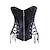 ieftine Costume Vintage &amp; Istorice-Lolita Dress Punk Lolita PU piele/Piele poliuretan Corset Cosplay Negru Roșu