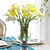 preiswerte Künstliche Blume-PU Europäischer Stil Strauß Tisch-Blumen Strauß