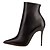 cheap Women&#039;s Boots-Women&#039;s Leatherette Winter Stiletto Heel Booties / Ankle Boots Zipper White / Black / Party &amp; Evening