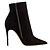 cheap Women&#039;s Boots-Women&#039;s Leatherette Winter Stiletto Heel Booties / Ankle Boots Zipper White / Black / Party &amp; Evening