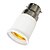 olcso Lámpatalpak és -csatlakozók-egycsatlakozó e27 - b22 lámpa izzó tartó adapter könnyű kiegészítő 1db