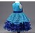 Χαμηλού Κόστους Φορέματα-Κοριτσίστικα Λουλουδάτο / Φιόγκος Εξόδου Στάμπα Αμάνικο Φόρεμα
