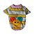preiswerte Hundekleidung-Hund T-shirt Welpenkleidung Streifen Lässig / Alltäglich Hundekleidung Welpenkleidung Hunde-Outfits Gelb Rot Blau Kostüm für Mädchen und Jungen Hund Baumwolle