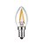 preiswerte Leuchtbirnen-KWB 1pc LED Glühlampen 200 lm E14 2 LED-Perlen COB Abblendbar Dekorativ Warmes Weiß 220-240 V / 1 Stück / RoHs