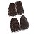 お買い得  かぎ針編みの髪-ブレイズヘア カール 前のループかぎ針編みの三つ編み / 人毛エクステンション 100％カネカロン髪 髪の三つ編み 日常