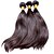 זול תוספות שיער אומברה-1 עניץ שיער ברזיאלי ישר קלאסי שיער בתולי טווה שיער אדם שוזרת שיער אנושי תוספות שיער אדם / 10A