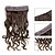 cheap Clip in Extensions-5 Clips Wavy Dark Brown (#2) Synthetic Hair Clip In Hair Extensions For Ladies more colors available