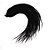 levne Háčkované vlasy-Ostrov Twist Pre-loop háčkování prýmky Příčesky z pravých vlasů Kanekalon Copánky 22 inch Copánkové vlasy 24 kořenů / balení