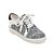 preiswerte Damen-Sneaker-Damen Schuhe Glanz Frühling Sommer Herbst Sneakers Walking Plattform Runde Zehe Paillette Schnürsenkel für Normal Party &amp; Festivität Gold