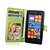 preiswerte Handyhüllen &amp; -abdeckungen-Hülle Für Nokia Lumia 625 / Nokia Lumia 520 / Nokia Lumia 630 Nokia Lumia 640 XL / Nokia Lumia 535 / Nokia Lumia 435 Geldbeutel / Kreditkartenfächer / mit Halterung Ganzkörper-Gehäuse Solide Hart
