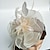 ieftine Pălării &amp; Fascinatoare-pălărie Kentucky Derby cu tul/pene fascinatoare cu 1 bucată nuntă/ocazie specială/caciulă pentru ziua doamnelor