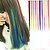 cheap Clip in Extensions-Straight Classic Synthetic Hair Hair Extension Clip In Ombre Daily