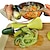 baratos Utensílios para cozinhar e guardar Fruta &amp; Vegetais-Aço Inoxidável Multifunções Peeler &amp; Grater Vegetais 1pç