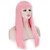 お買い得  コスプレ用ウィング-女性 人工毛ウィッグ キャップレス ストレート ピンク ナチュラルウィッグ ハロウィンウィッグ カーニバルウィッグ コスチュームウィッグ