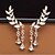 abordables Boucles d&#039;oreilles-Women&#039;s Resin Clip on Earring Ear Cuff Climber Earrings Ladies Luxury Elegant Imitation Pearl Rhinestone Imitation Diamond Earrings Jewelry Silver / Gold For Party Casual Daily