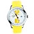זול שעונים אופנתיים-SINOBI בגדי ריקוד נשים שעון יד קווארץ סיליקוןריצה צהוב 30 m עמיד במים עמיד לזעזועים אנלוגי יום יומי וינטאג&#039; אופנתי - צהוב אדום ירוק שנתיים חיי סוללה / מתכת אל חלד / Sony SR626SW