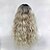 cheap Premium Synthetic Lace Wigs-Synthetic Lace Front Wig Wavy Kardashian Wavy Layered Haircut Lace Front Wig Blonde Ombre Long Blonde Synthetic Hair Women&#039;s Dark Roots Natural Hairline Blonde Ombre