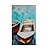 Χαμηλού Κόστους Πίνακες Τοπίων-Ζωγραφισμένα στο χέρι Τοπίο Τετράγωνο, Μοντέρνα Μεσόγειος Καμβάς Hang-ζωγραφισμένα ελαιογραφία Αρχική Διακόσμηση Δίπτυχα