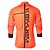 preiswerte Herrenbekleidungs-Sets-KEIYUEM Herrn Damen Langarm Fahrradtrikot mit Trägerhosen Winter Vlies Coolmax® Gitter Fahhrad Sportkleidung warm halten Fleece Innenfutter Atmungsaktiv 3D Pad Rasche Trocknung Sport Klassisch