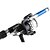cheap Fishing Rods-Fishing Rod and Reel Combo Casting Rod 210 cm Fibre Glass Medium Light (ML) Sea Fishing