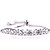 cheap Bracelets-Women&#039;s Crystal Chain Bracelet Flower Fashion Bridal Zircon Bracelet Jewelry Golden / Rose Gold / White For Wedding Daily / Cubic Zirconia / Cubic Zirconia