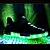 cheap Women&#039;s Athletic Shoes-Unisex Shoes Tulle Spring / Summer / Fall Comfort / Novelty / Light Up Shoes Athletic Shoes Flat Heel Round Toe Lace-up / LED White / Black
