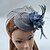 cheap Fascinators-Tulle / Feather / Net Fascinators / Hats / Birdcage Veils with 1 Wedding / Special Occasion Headpiece