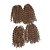 cheap Crochet Hair-Jerry Curl Pre-loop Crochet Braids Strawberry Blonde Hair Braids 9Inch Kanekalon 1 Package For Full Head 170g Hair Extensions