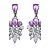 cheap Earrings-Women&#039;s Synthetic Amethyst Amethyst Synthetic Sapphire Drop Earrings Ladies Elegant everyday Earrings Jewelry Purple / Blue For Wedding Party Masquerade Engagement Party Prom Promise 1pc