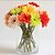 cheap Artificial Flower-Artificial Flowers 5 Branch Modern Style Daisies Tabletop Flower