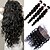 preiswerte Ein Pack Haar-3 Bundles mit Verschluss Haarwebereien Peruanisches Haar Lose gewellt Haarverlängerungen Echthaar Haar-Einschlagfaden mit Verschluss 10-30 Zoll 6a / 4x13 Closure