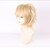 billige Halloween Wigs-Cosplay Parykker Cosplay Cosplay Gull Kort Anime Cosplay Parykker 35 CM Varmeresistent Fiber Unisex