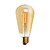 baratos Lâmpadas-1pç Lâmpadas de Filamento de LED ≥300 lm E26 ST21 4 Contas LED COB Regulável Branco Quente 110-130 V / 1 pç / Certificado UL