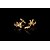 Недорогие Товары для новогодней вечеринки-рождественские подарки голова оленя Запонки мужские настоящие франция рубашки серебряные запонки позолоченных кнопки манжета для ювелирных