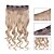 Недорогие Зажим в расширениях-5 роликов волнистые клубника блондинка (# 27) синтетический зажим для волос в волос расширений для дам больше цветов, доступных