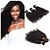 cheap Natural Color Hair Weaves-Hair Weaves Malaysian Hair Kinky Curly Curly Weave Human Hair Extensions Human Hair Natural Color Hair Weaves / Hair Bulk / 8A